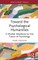 Towards the Psychological Humanities