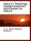 Nature's Teachings, Human Invention Anticipated by Nature