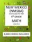 5th Grade NEW MEXICO NMSBA, 2019 MATH, Test Prep