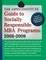 The Aspen Institute Guide to Socially Responsible MBA Programs