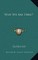 Why We Are Here?