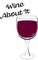 Wine About It - Blank Lined Notebook