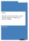 Attitudes of German speakers towards Nigerian English in Comparison to American English