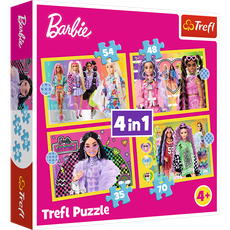 TREFL BARBIE Puzzle 4 in 1 set TREFL BARBIE Puzzle 4 in 1 set