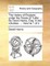 The History of England, Under the House of Tudor. ... by David Hume, Esq; In Two Volumes. ... Volume 1 of 2