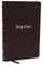 KJV Holy Bible Large Print Center-Column Reference Bible, Brown Leathersoft with Thumb Indexing, 53,000 Cross References, Red Letter, Comfort Print: King James Version