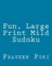 Fun, Large Print Mild Sudoku