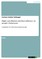 Vellnagel, C: Flight cancellations and their influence on pe