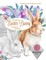 EASTER Egg and Easter bunny coloring book for adults Realistic grayscale coloring books for adults
