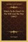 What's To Be Done? Or The Will And The Way (1842)