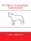 Pit Bull Coloring Calendar