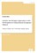 Analytic and Strategic Approaches to the Development of International (European) Markets