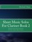 Sheet Music Solos For Clarinet Book 2