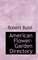 American Flower-Garden Directory