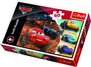 TREFL CARS Puzzle, 60 pcs