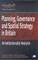 Planning, Governance and Spatial Strategy in Britain