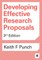 Developing Effective Research Proposals