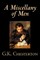 A Miscellany of Men by G. K. Chesterton, Literary Collections, Essays