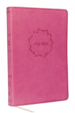Kjv, Value Thinline Bible, Large Print, Leathersoft, Pink, Red Letter Edition, Comfort Print Kjv, Value Thinline Bible, Large Print, Leathersoft, Pink, Red Letter Edition, Comfort Print