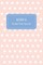 Kim's Pocket Posh Journal, Polka Dot