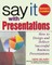 Say It with Presntns REV 2e (Pb)