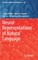 Neural Representations of Natural Language