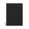 CSB Single-Column Wide-Margin Bible, Black Leathertouch