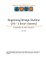 Beginning Bridge Outline - A Guideline for New Teachers