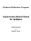 Violence Reduction Program - Supplementary Manual