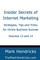 Insider Secrets of Internet Marketing (Volumes 13 and 14)