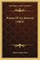 Poems of an Interval (1863)