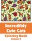 Incredibly Cute Cats Coloring Book