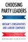 Choosing Party Leaders
