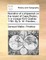 Narrative of a Shipwreck on the Island of Cape Breton, in a Voyage from Quebec 1780. by S. W. Prenties, ...