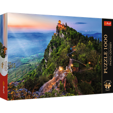 TREFL Premium Plus Puzzle Cesta Tower, San Marino, 1000 pcs