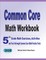 Common Core Math Workbook