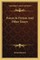 Forces in Fiction and Other Essays