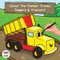 Colour the Dumper Trucks, Diggers & Tractors