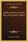 World Literature and Its Place in General Culture