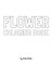 Flower Coloring Book for Adults - Create Your Own Doodle Cover (8x10 Softcover Personalized Coloring Book / Activity Book)