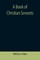 A Book of Christian Sonnets