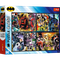 TREFL BATMAN puzzle set, 4x250 pcs