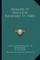 Memoirs of Napoleon Bonaparte V1 (1885)