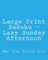 Large Print Sudoku - Lazy Sunday Afternoon