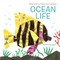 Geometric Color by Number: Ocean Life