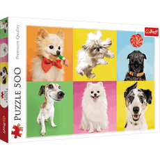 TREFL puzzle Dogs 500 pcs