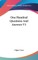 One Hundred Questions and Answers V1