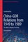 China-Gdr Relations from 1949 to 1989