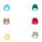 SQUISHMALLOWS W26 Fuzz-A-Mallows Plush toy, 12 cm