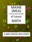 8th Grade MAINE MEA TEST, 2019 MATH, Test Prep